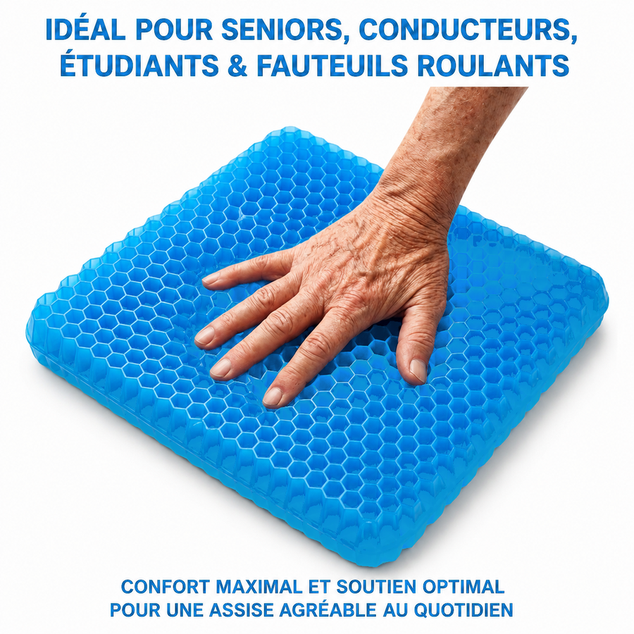 Coussin ergonomique en gel MyErgoPure - vue 3