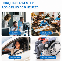 Coussin ergonomique en gel MyErgoPure - vue 4